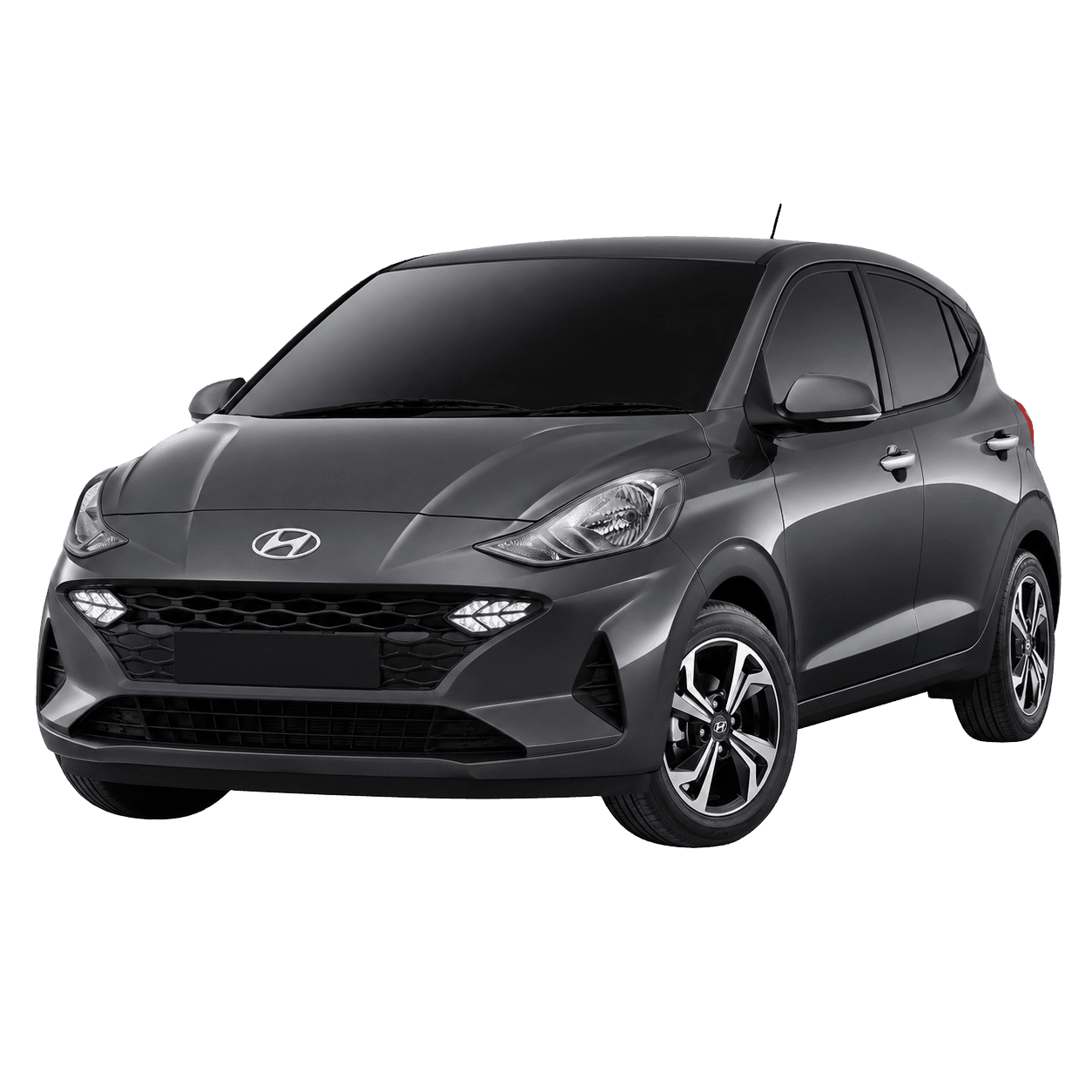 Hyundai i10 automatic compact hire car in Mansfield