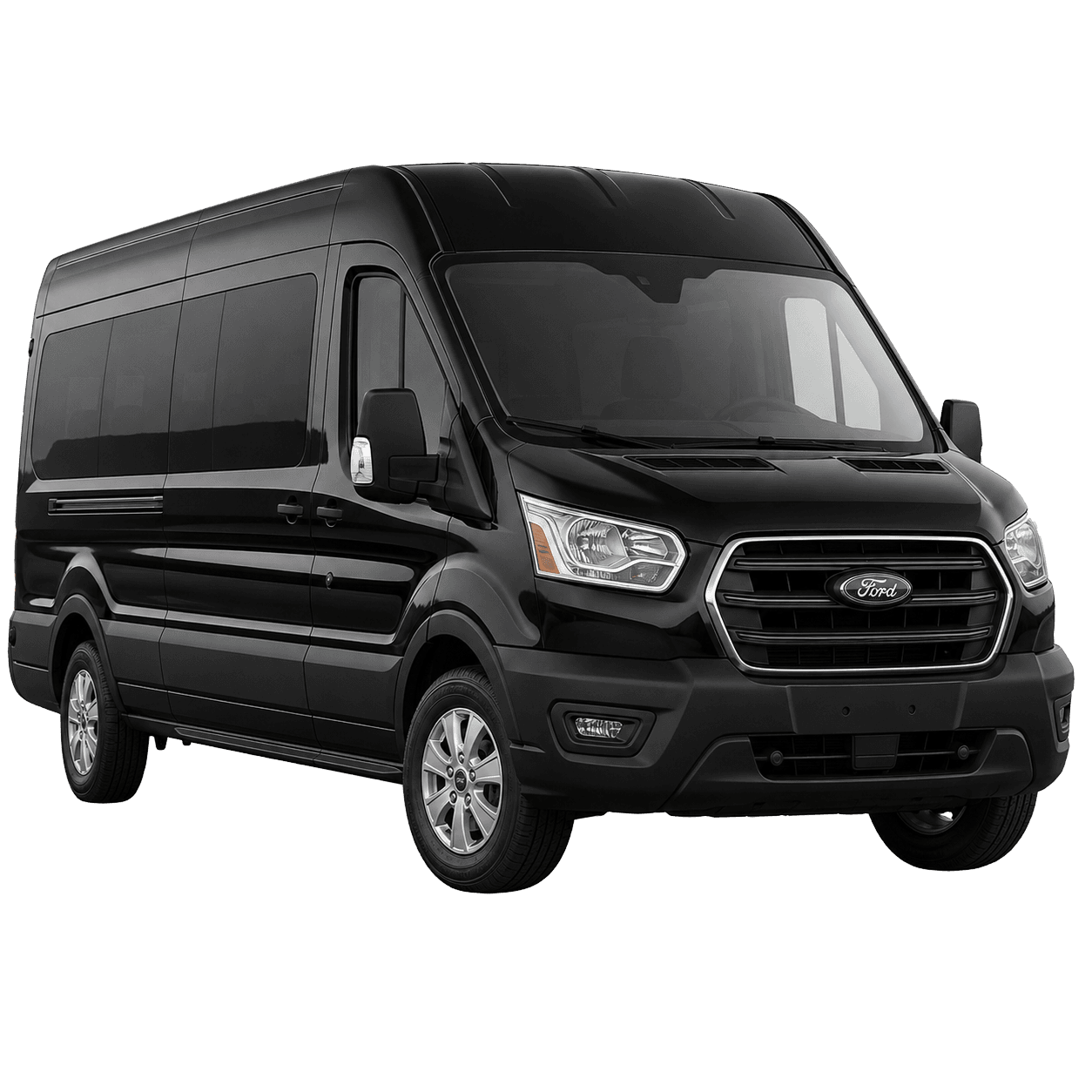 Ford 12 seater minibus for self-drive hire in Mansfield