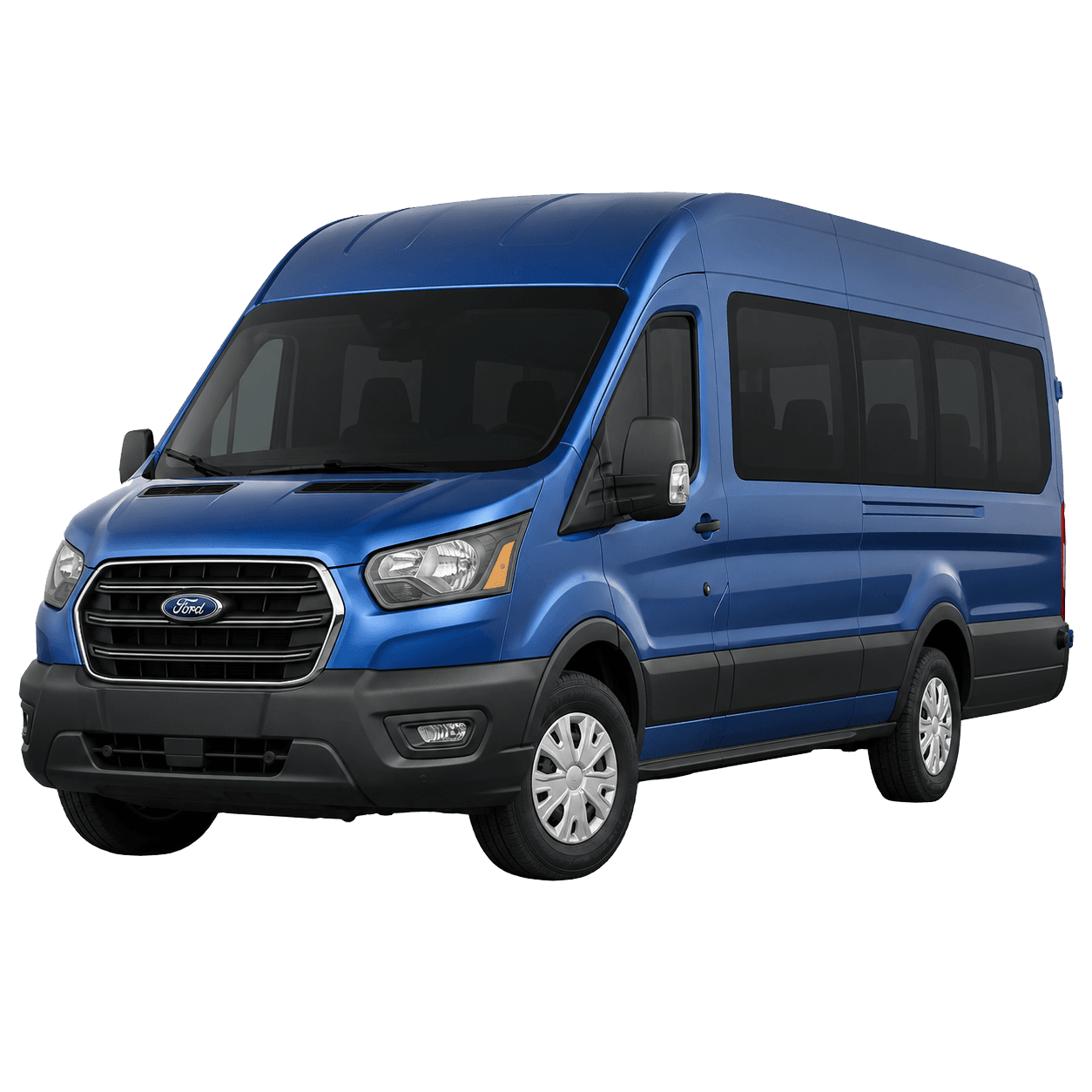 Ford 17 seater minibus for high-capacity travel from Mansfield