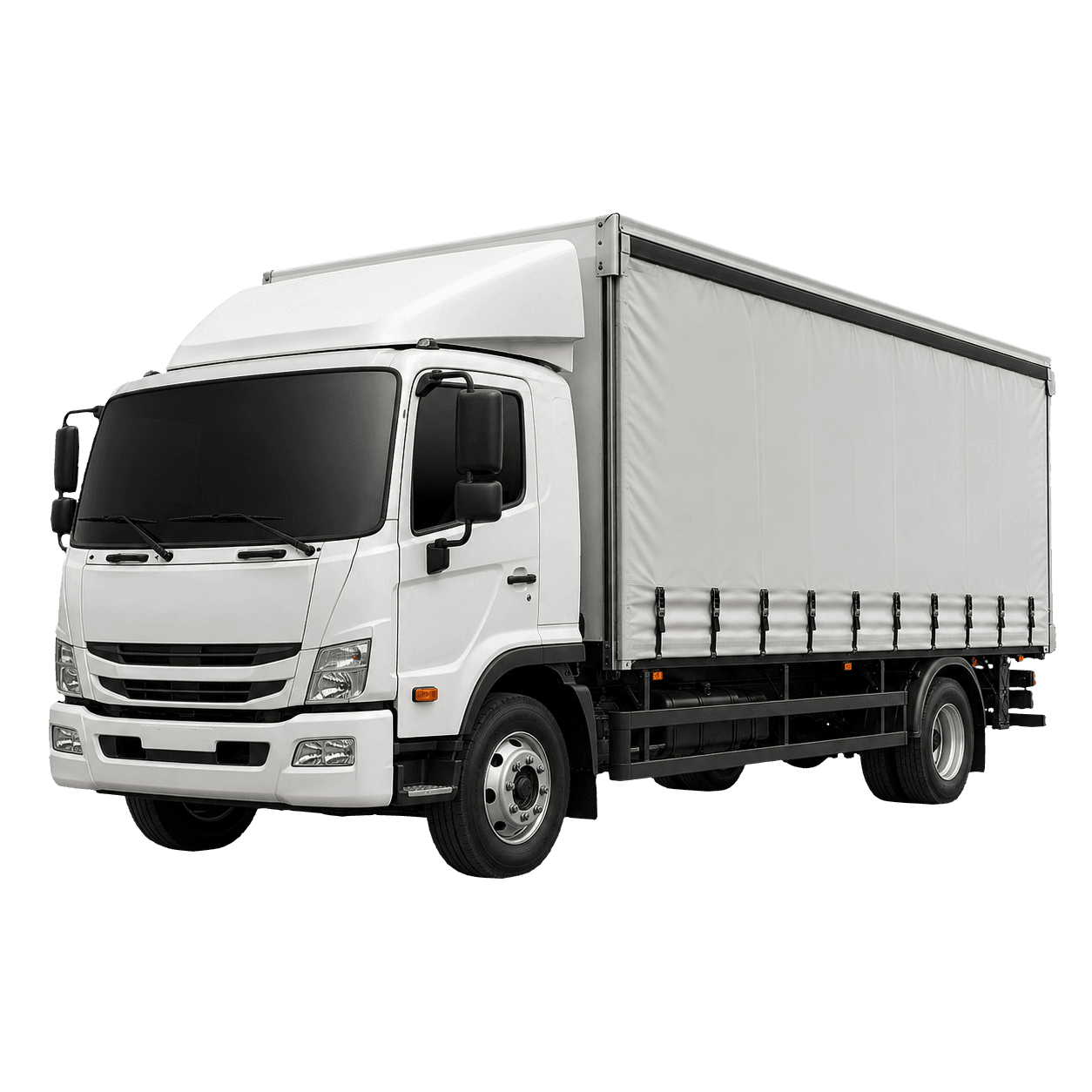 7.5 tonne curtain-side truck for commercial transport in Mansfield